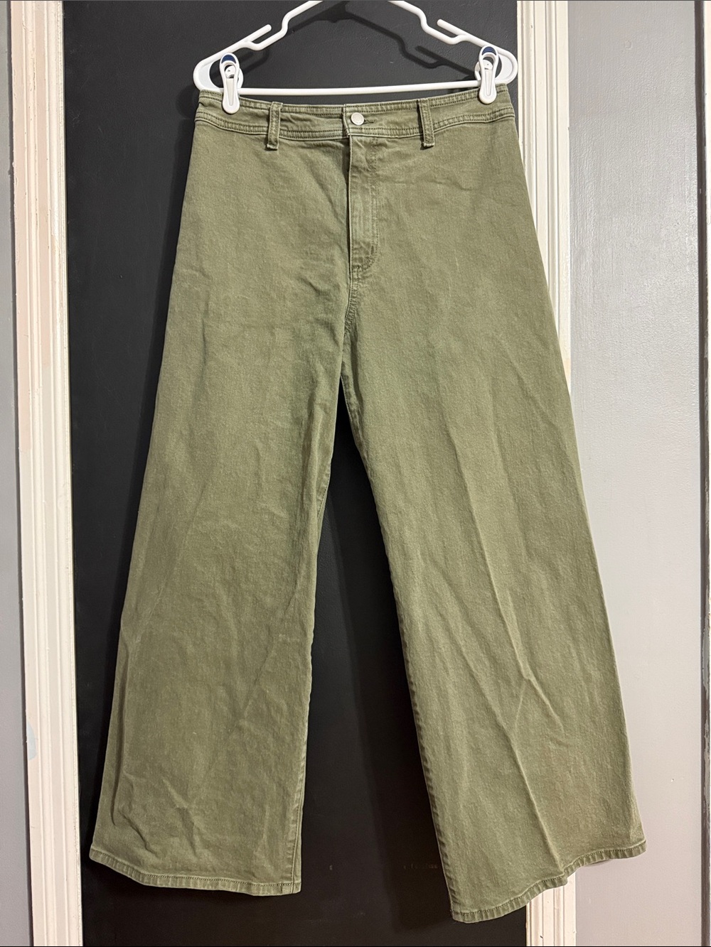 Universal Thread High Rise Wide Leg Ankle Size: 10 Ins: 28.5” - Picture 1 of 6